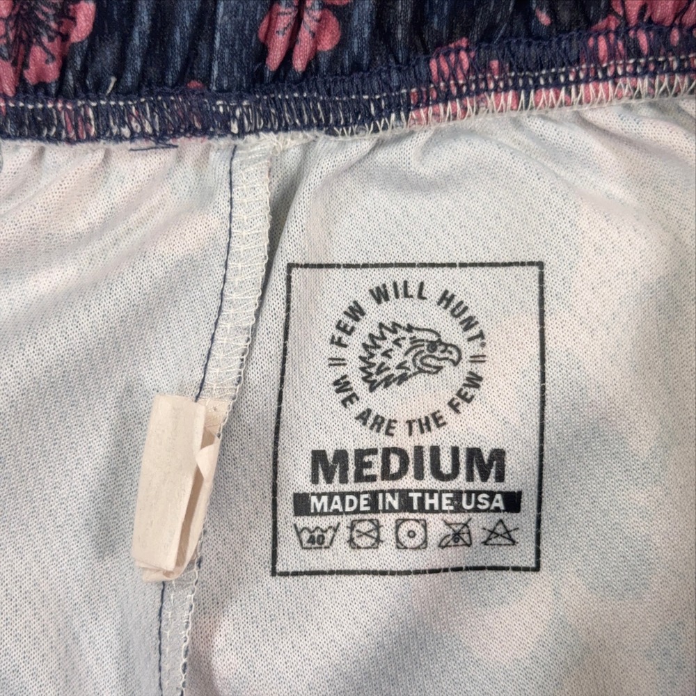 Few Will Hunt Grit & Guillotines Cherry Blossom Mesh Athletic Shorts Mens Medium - Picture 4 of 5
